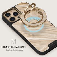 Burga Anneau de téléphone Magnetic Ringholder Gold - Compatible avec MagSafe - Full Glam