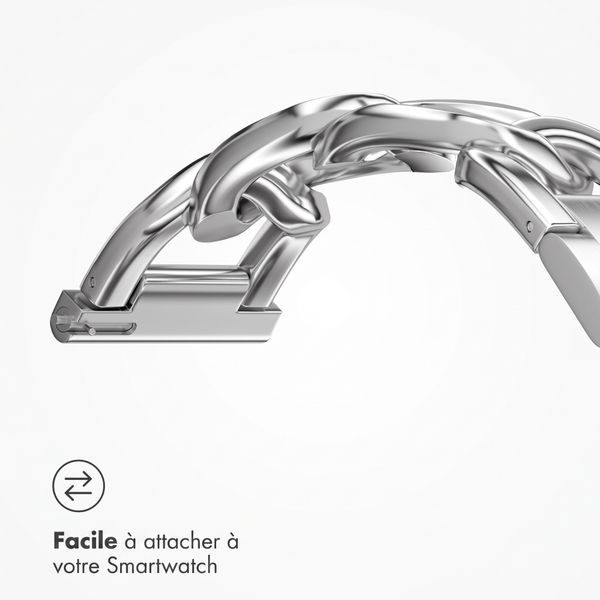 Selencia Bracelet Chain  - Connexion universelle 20 mm - Argent