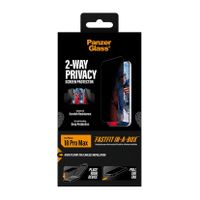 PanzerGlass Ultra Wide Fit FastFit in-a-box Protection d'écran Privacy Apple iPhone 18 Pro Max