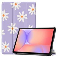 imoshion Coque tablette Design Trifold Samsung Galaxy Tab S9 11.0 pouces / S10 Lite / S10 FE / S9 FE 10.9 pouces - Flower Distance