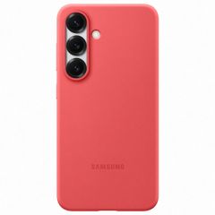 Samsung Original Coque en silicone Samsung Galaxy S25 - Peach