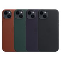 Apple 4 Pack Coque Leather MagSafe iPhone 14 Plus - Umber + Forest Green + Ink + Midnight