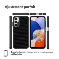 imoshion Rugged Hybrid Carbon Case Samsung Galaxy A25 (5G) - Noir