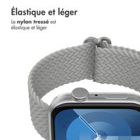 imoshion Bracelet nylon tissé Apple Watch | 44/45/46/49 mm - Gris