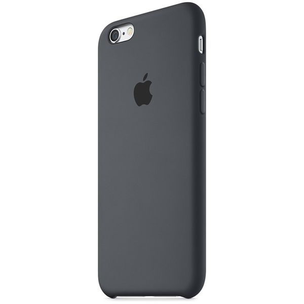 Apple Coque en silicone Apple iPhone 6 / 6s - Charcoal Grey