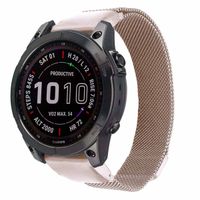 imoshion Bracelet QuickFit® Milanais  - Connexion Garmin 20 mm - Taille L/XL - Starlight