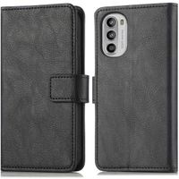 imoshion Étui de télephone portefeuille de luxe Motorola Moto G53 - Noir
