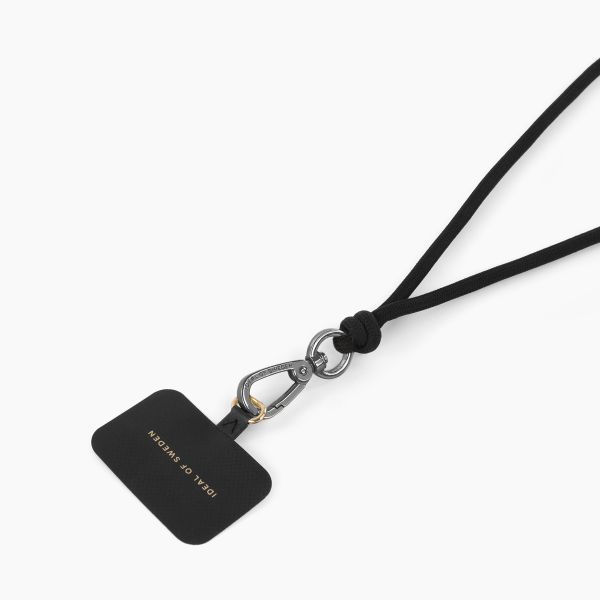iDeal of Sweden Phone Cord Strap Universal - Coal Black