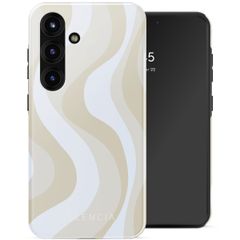Selencia Coque arrière Vivid Samsung Galaxy S25 FE - Desert Waves Beige