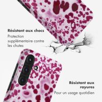 Selencia Coque arrière Vivid avec MagSafe Samsung Galaxy S25 - Cosmic Orchid