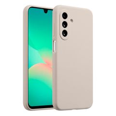 Accezz Coque Liquid Silicone Samsung Galaxy A26 - Stone