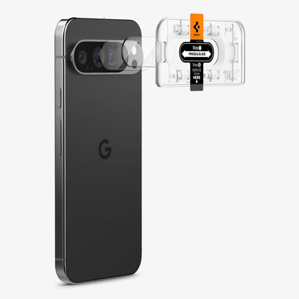 Spigen Optik Pro EZ Fit Lens Protector - Protection d'objectif de caméra (lot de 2) Google Pixel 9 Pro XL