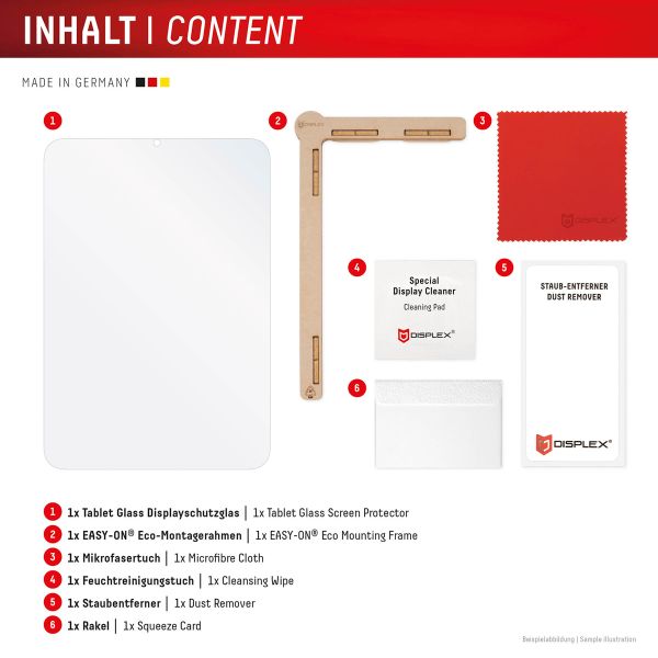 Displex Protection d'écran en verre trempé Samsung Galaxy Tab S11 Ultra