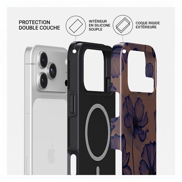 Burga Coque Tough MagSafe Apple iPhone 18 Pro Max - Velvet Night
