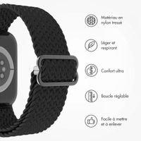 imoshion Bracelet nylon tissé Apple Watch | 38/40/41/42 mm - Noir