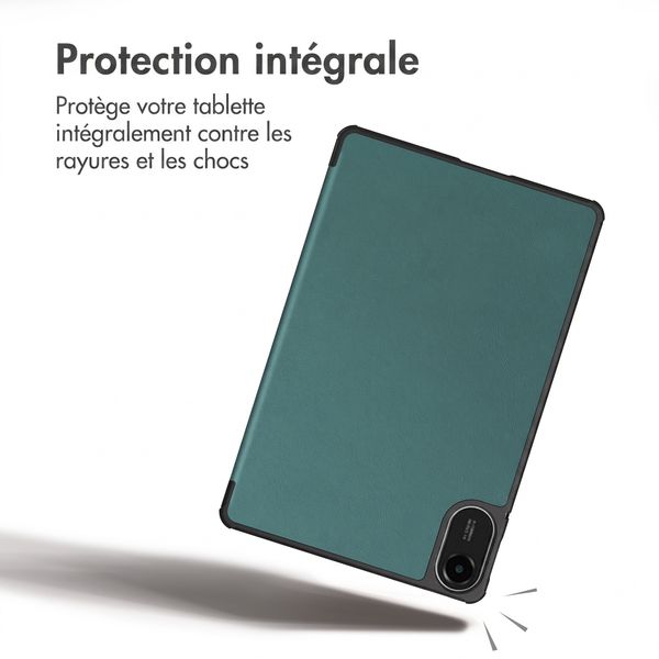 imoshion Coque tablette Trifold Xiaomi Redmi Pad 2 - Vert foncé