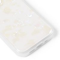 iDeal of Sweden Coque Pearlized Apple iPhone 15 Pro - Blanc