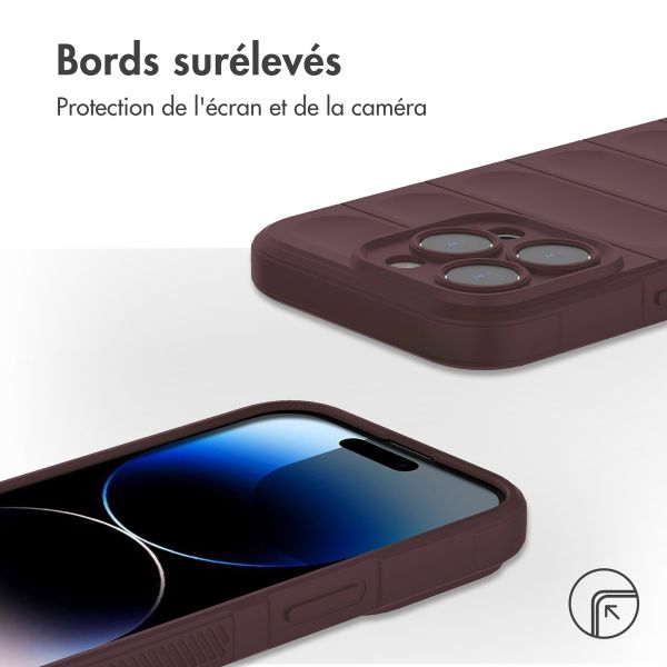 imoshion EasyGrip Backcover Apple iPhone 14 Pro - Aubergine