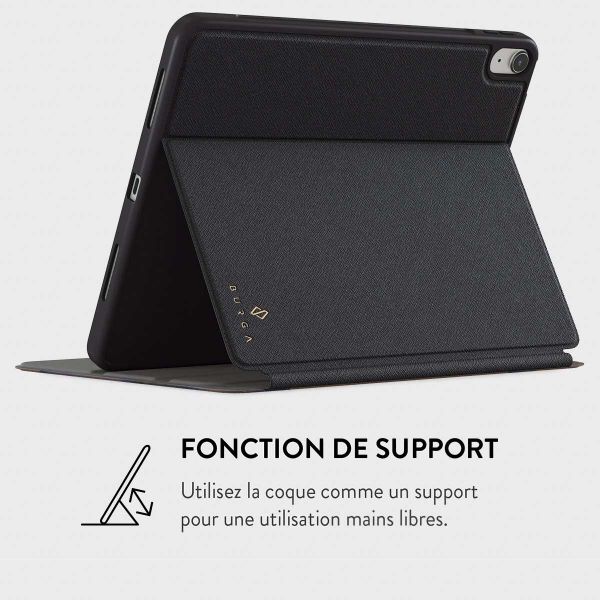 Burga Coque tablette Apple iPad 11 (2025) 11 pouces A16 / iPad 10 (2022) 10.9 pouces - Velvet Night