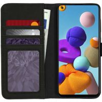 imoshion Étui de télephone portefeuille de luxe Samsung Galaxy A21s - Marron