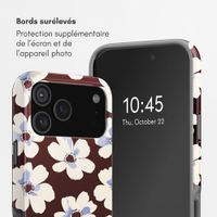 Selencia Coque arrière Vivid Apple iPhone 17 Pro - Choco Flower Pop