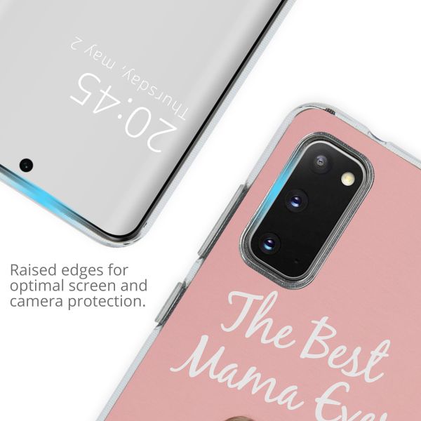 Concevez votre propre coque transparente Samsung Galaxy S20 - Transparent