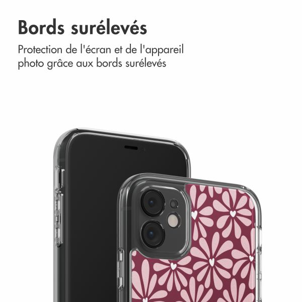 imoshion Coque Design Apple iPhone 11 - Bloom Love Blush