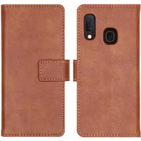 imoshion Étui de télephone portefeuille de luxe Samsung Galaxy A20e - Marron