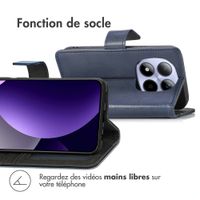 imoshion Étui de télephone portefeuille de luxe Xiaomi Redmi Note 15 Pro (5G) - Bleu foncé