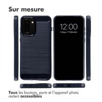 imoshion Coque Brushed OnePlus 15R - Bleu foncé