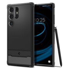 Spigen Coque Rugged Armor Samsung Galaxy S24 Ultra - Matte Black