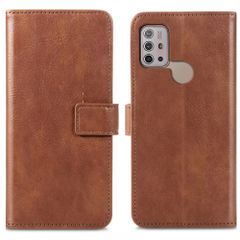 imoshion Étui de télephone portefeuille de luxe Motorola Moto G30 / G20 / G10 (Power) - Marron