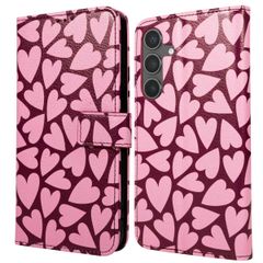 imoshion Étui de télephone portefeuille Design Samsung Galaxy S25 - Hearty Blush