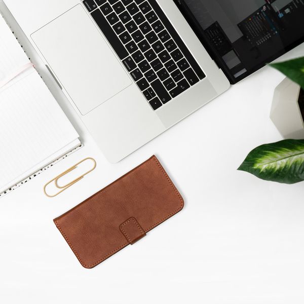 imoshion Étui de télephone portefeuille de luxe Xiaomi Mi 9T (Pro) - Marron
