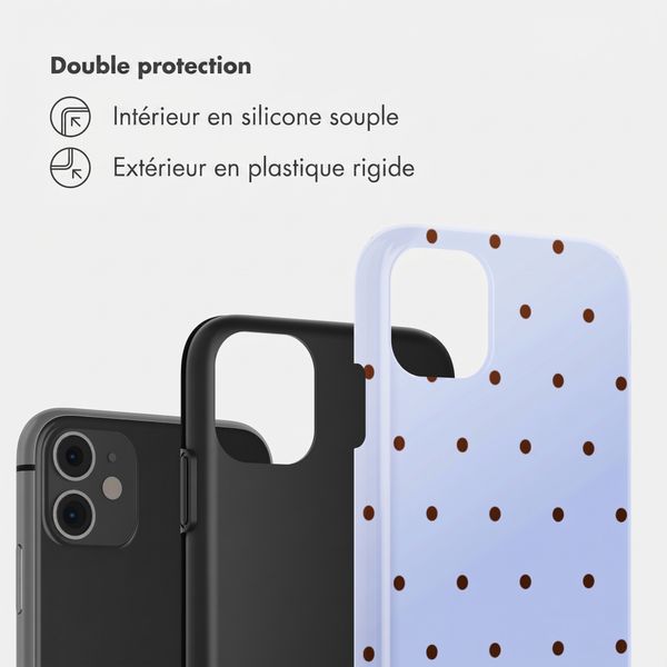 Selencia Coque arrière Vivid Apple iPhone 11 - Happy Dots Digital Sky