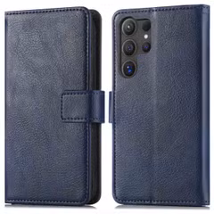 imoshion Étui de télephone portefeuille de luxe Samsung Galaxy S25 Ultra - Bleu foncé