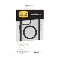 OtterBox Coque arrière Defender Pro XT Magnets Apple iPhone 17 - Clear / Black