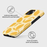 Burga Coque arrière Tough Apple iPhone 15 - Lemon Tart