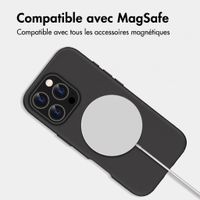 imoshion Coque arrière Color avec Thin MagSafe Ring Apple iPhone 16 Pro - Noir
