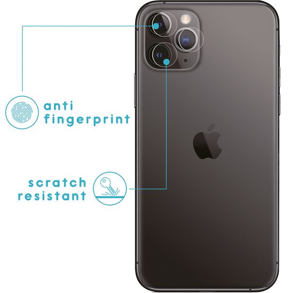 imoshion Protection Caméra en verre trempé 2 Pack pour l'Apple iPhone 11 Pro