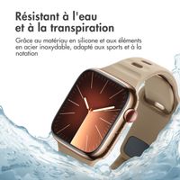imoshion Bracelet Active Sport en silicone Apple Watch | 38/40/41/42 mm - Marron