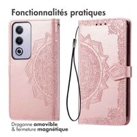 imoshion Etui de télephone Mandala Oppo A80 5G - Rose Doré