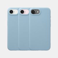 imoshion Coque arrière Texture Apple iPhone 17e / 16e - Bleu clair