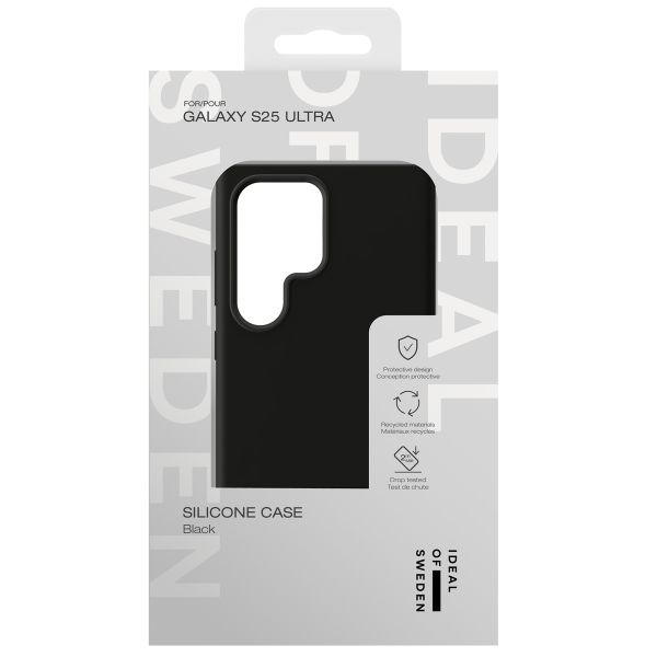 iDeal of Sweden Coque Silicone Samsung Galaxy S25 Ultra - Noir