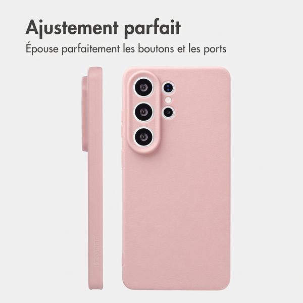 imoshion Coque arrière Texture Samsung Galaxy S26 Ultra - Rose