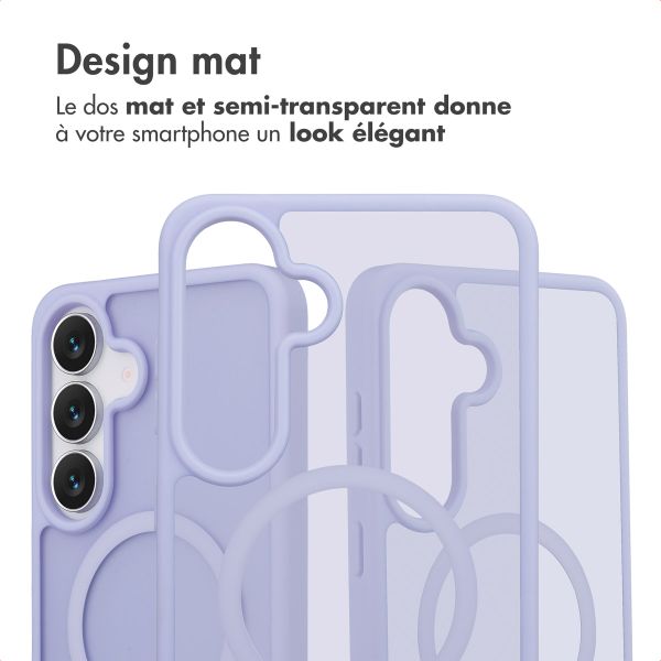 imoshion Coque Color Guard avec MagSafe Samsung Galaxy S25 FE - Lilas