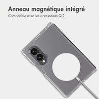 Accezz Coque arrière Xtreme Impact avec MagSafe Samsung Galaxy Z Fold 8 - Transparent