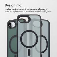 Accezz Coque Givrée Robuste avec MagSafe Apple iPhone 17e / 16e - Noir