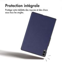 imoshion Coque tablette Trifold Samsung Galaxy Tab S11 Ultra - Bleu foncé