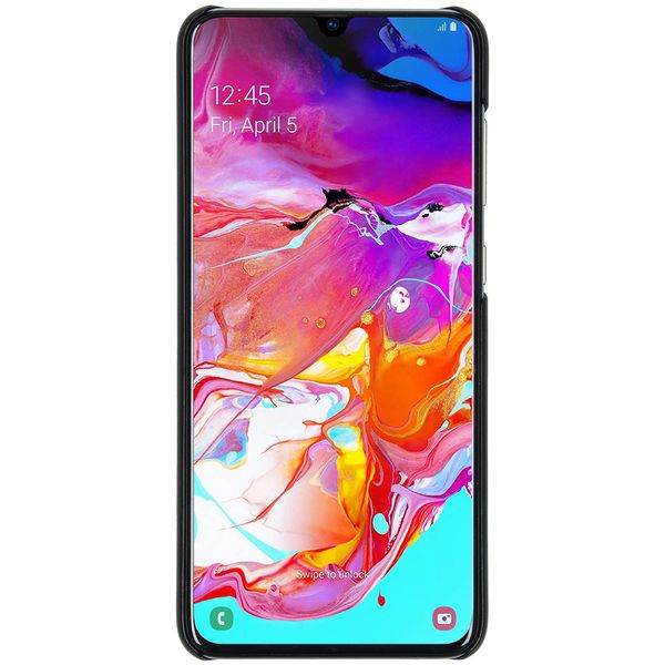 Concevez votre propre coque rigide Samsung Galaxy A70 - Noir